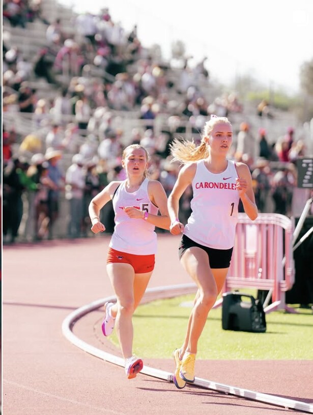 Carondelet distance runners leading the pack on the track